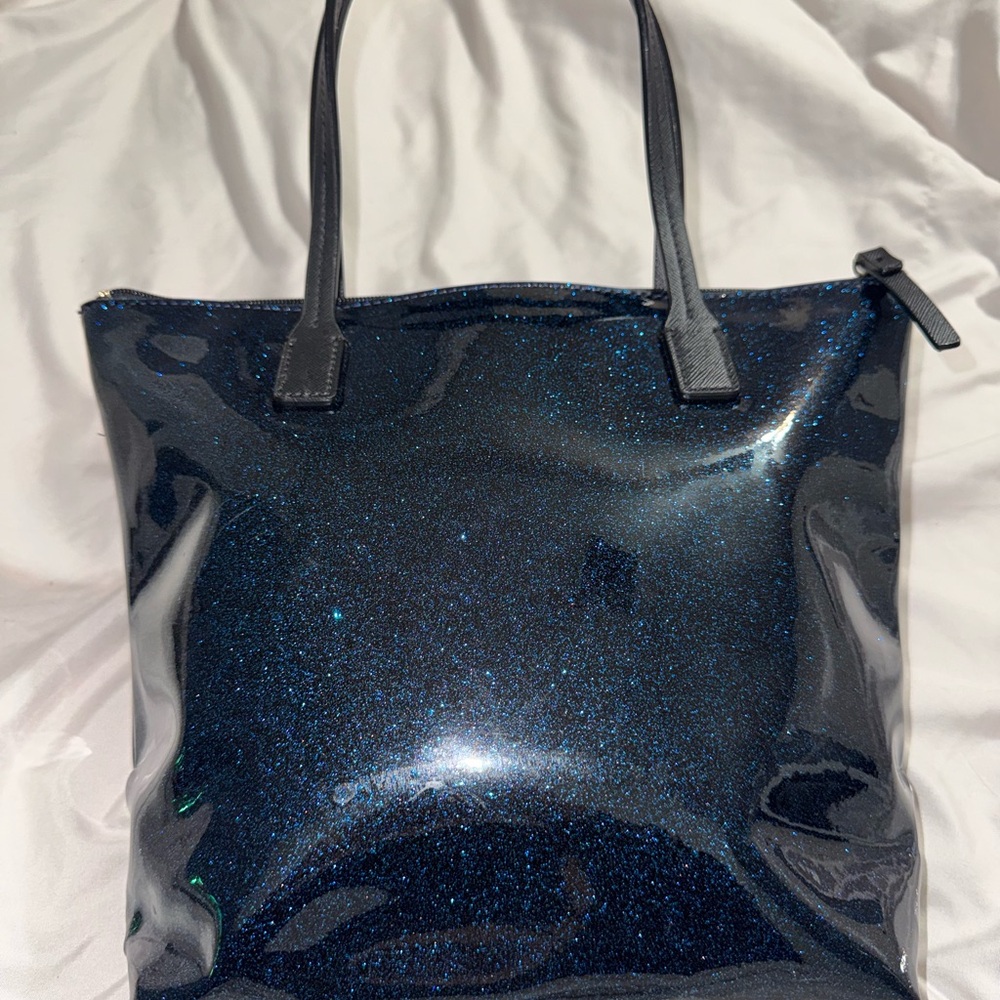 Kate Spade Midnight Sparkle Patent Leather Tote - Picture 3 of 9